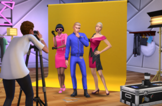 Карьера модели в The Sims 4