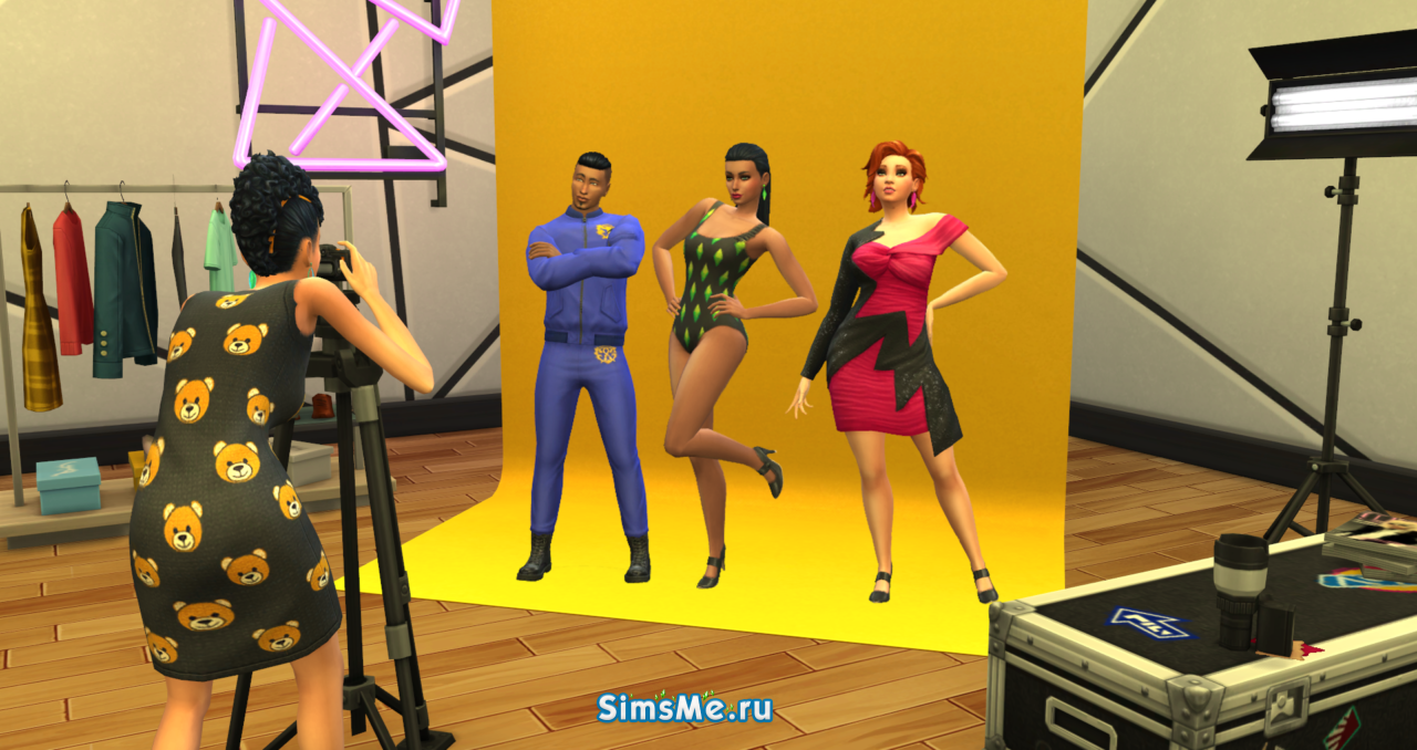 Карьера модели купальников The Sims 4