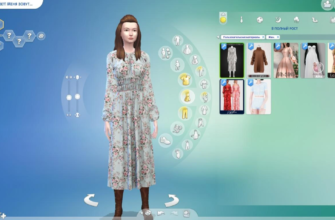 Платье Sims 4
