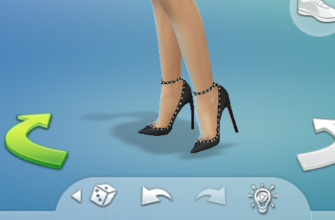 Женские туфли Linz Sims 4