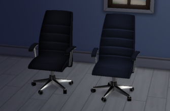 Комфортный офисный стул Sims 4